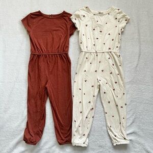 Old Navy Short-Sleeve One-Piece Jumpsuit 2-Pack